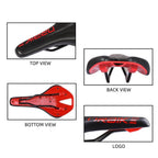 Bike Saddle Road Mountain Bicycle Saddle Front Bike Seat Mountain Cushion Riding Cycling Supplies Comfortable Bike Saddle Mountain Bicycle Seat Profession Road Bike Seat Outdoor Or Indoor Cycling Stevvex