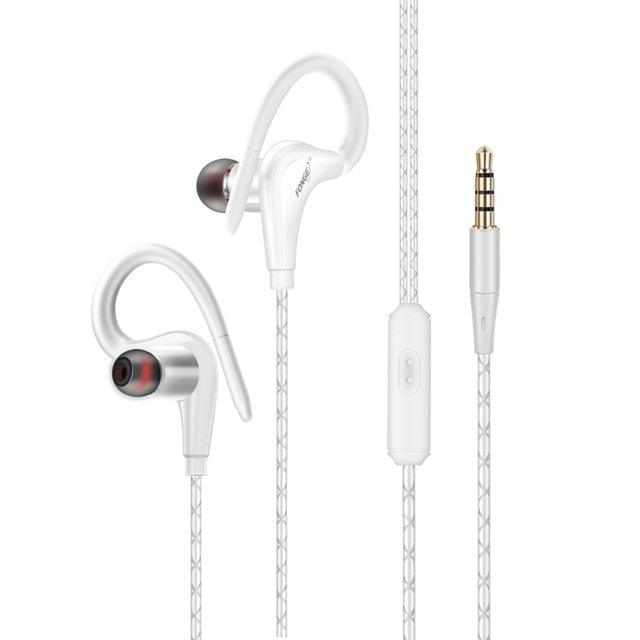 Original Sports Earphone Bluetooth Earphones with Charging case for Sport, Running, Workout Super Bass Headphones Sweatproof Running Headset With Mic Ear Hook Stevvex