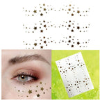 Luxury Flash Metallic Waterproof Temporary Tattoo Gold Silver Flower Tattoo Sticker Long Lasting Gold Design For Womens Stevvex