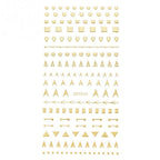 Gold 3D Nail Sticker Curve Stripe Lines Nails Stickers Gradient Adhesive Striping Tape Nail Foil Nail Art Stickers Decals Silver Strip Line Nail Decal Self-Adhesive 3D Wave Decal Decoration Metallic Curve Design Decoration for Women Girls Stevvex