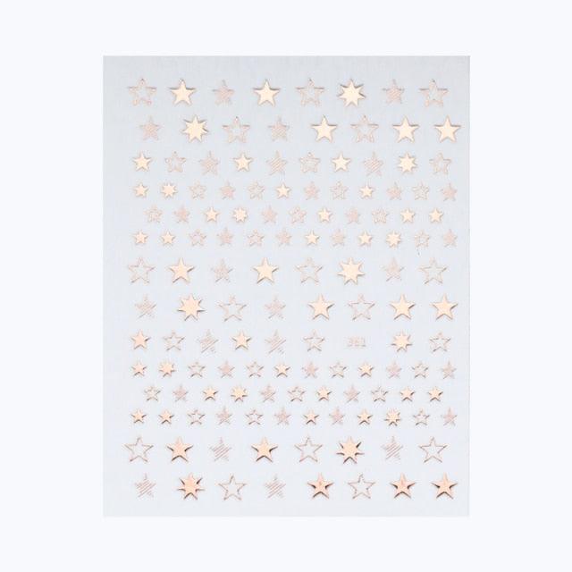 Gold 3D Nail Sticker Curve Stripe Lines Nails Stickers Gradient Adhesive Striping Tape Nail Foil Nail Art Stickers Decals Silver Strip Line Nail Decal Self-Adhesive 3D Wave Decal Decoration Metallic Curve Design Decoration for Women Girls Stevvex