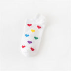 New Fashion Funny Cartoon Egg Socks Cute Girls' Happy Animal Fruit Foods Short Socks Penguin Fried Omelette Strawberry Pineapple Printed Unisex Socks For Men And Women Stevvex