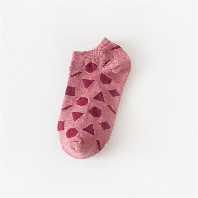 New Fashion Funny Cartoon Egg Socks Cute Girls' Happy Animal Fruit Foods Short Socks Penguin Fried Omelette Strawberry Pineapple Printed Unisex Socks For Men And Women Stevvex