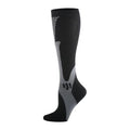 Compression Socks Nylon Medical Nursing Stockings Specializes Outdoor Cycling Sport Socks Men,20-30mmhg Run Nurse Socks for Edema Diabetic Varicose Veins Fast-drying Breathable Adult Sports Socks Stevvex