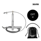 Sport Speed Jump Rope Professional Skipping Rope Adjustable Length Ergonomic Design Jumping Ropes For Speed Workout Ideal For Boxing Fitness Skip Workout Training Stevvex