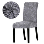 Printed Chair Cover Washable Removable Big Elastic Seat Arm Covers Slipcovers Stretch For Banquet Hotel Printed Dining Chair Slipcovers, Removable Washable Soft Spandex Stretch Chair Covers Banquet Chair Stevvex