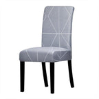 Printed Chair Cover Washable Removable Big Elastic Seat Arm Covers Slipcovers Stretch For Banquet Hotel Printed Dining Chair Slipcovers, Removable Washable Soft Spandex Stretch Chair Covers Banquet Chair Stevvex