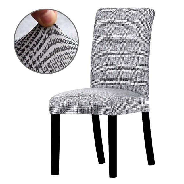 Printed Chair Cover Washable Removable Big Elastic Seat Arm Covers Slipcovers Stretch For Banquet Hotel Printed Dining Chair Slipcovers, Removable Washable Soft Spandex Stretch Chair Covers Banquet Chair Stevvex