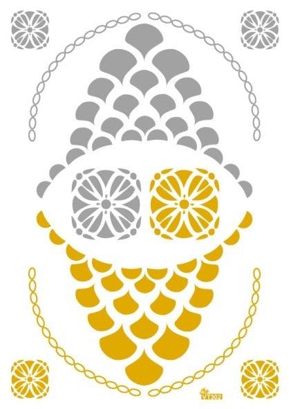 Luxury Metallic Temporary Tattoo Gold Silver Flower Sticker Long Lasting Gold Design For Womens Stevvex