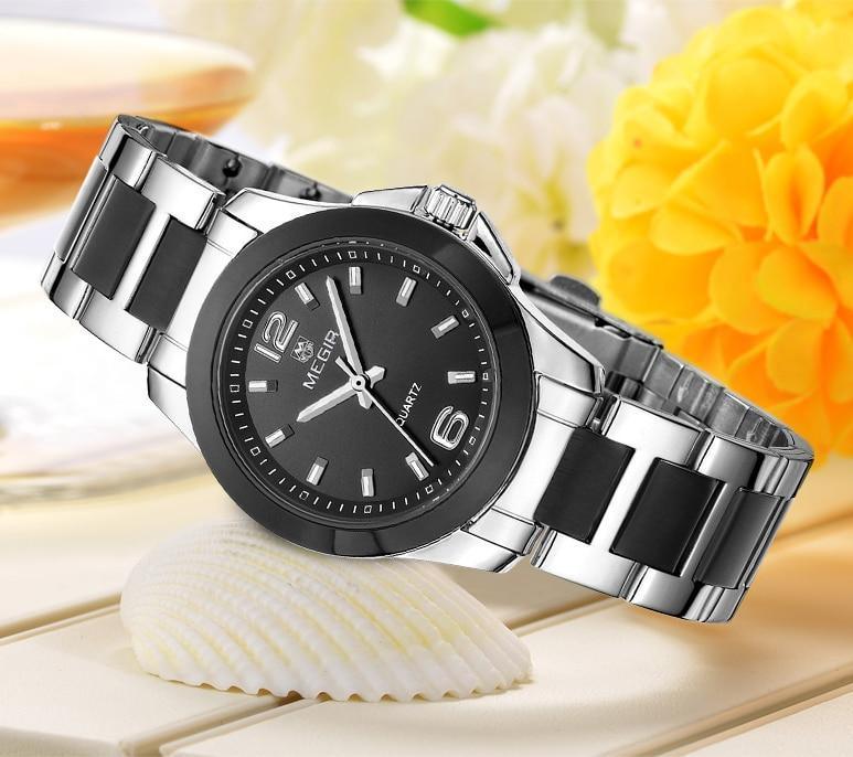 Luxury Gold Rose Women Watches Elegant Modern Waterproof Analog Wristwatch Stylish Design For Womens Stevvex