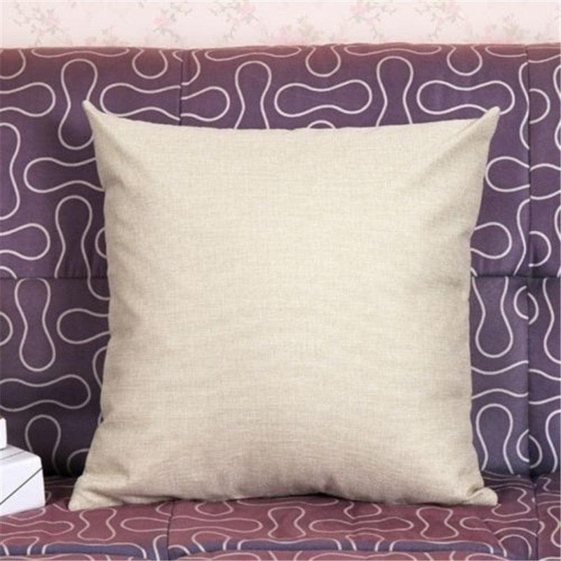 Cute Pet Dog Printed Cushion Cover Linen Pillow Cover Decorative Throw Pillow Cover For Sofa Chair Home Stevvex