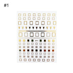 Nail Strip Stickers Black Gold Rose Gold Silver Metal Strip Tape Nail Art Adhesive Foil Tips Nail Sticker Decals Metallic Curve Strip Line Nail Decal Self-Adhesive 3D Wave Design Decoration for Women Girls Tape Nail Art Stickers Decal Decoration Stevvex