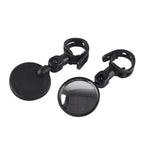 1Pc Bicycle Rearview Handlebar Mirrors Cycling Rear View Bike Silicone Handle Rearview Mirror Bike Mirrors Adjustable Bicycle Cycling Rear View Mirror For Handlebar