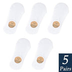 Women's Cute Cotton Invisible No Show Non-Slip Summer Candy Solid Color Silicone Short Socks Fashion Thin Ankle Boat Socks