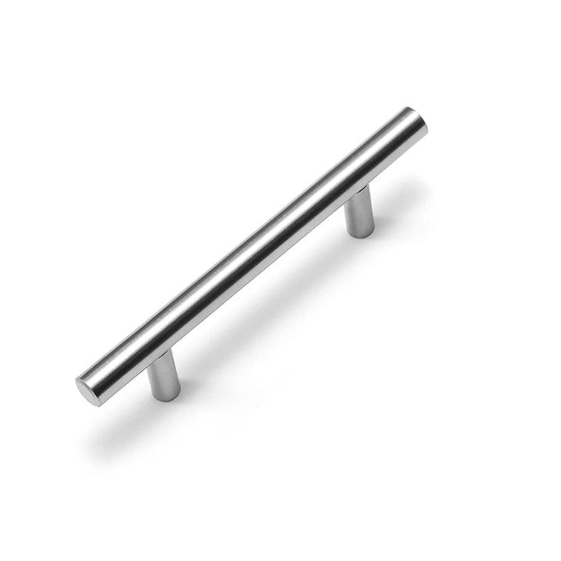 20 PCS Set Brushed Gold Kitchen Handle Stainless Steel T Bar Door Pull 76mm 96mm Cabinet Knobs and Handles Black Furniture Handle Stainless Steel Kitchen Cupboard Handles Cabinet Handles Stevvex