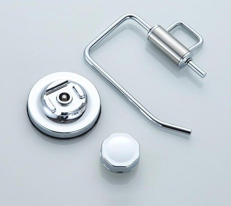 Wall Mount Toilet Paper Holder Bathroom Kitchen Roll Paper Accessory Tissue Towel Holders Toilet Suction Cup Toilet Paper Holder – Wall Mount Stainless Steel Tissue Roll Dispenser For Bathroom AND Kitchen Stevvex