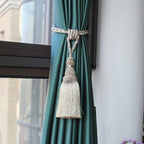 Tassel Curtain Tiebacks Home Decoration Handmade Curtain Holders Clips Hanging Balls Curtain Accessories Curtain Tie backs Curtain Handmade Tiebacks Decorative Curtain Holdbacks With Tassel Stevvex