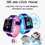 Childrens Smart Watch Kids Phone Watch Smartwatch For Boys Girls With Sim Card Photo Waterproof Smartwatches With Tracker HD Touch Screen For Kids Games Alarm Clock Camera Digital Wrist Watch Smartwatch Christmas Birthday Gifts Stevvex