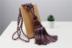 Tassel Curtain Tiebacks Home Decoration Handmade Curtain Holders Clips Hanging Balls Curtain Accessories Curtain Tie backs Curtain Handmade Tiebacks Decorative Curtain Holdbacks With Tassel Stevvex