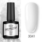 Modern Womens Glossy Colorful 8ml Nail Gel Polish Permanent UV LED  High Quality Crystal Effect Design Stevvex