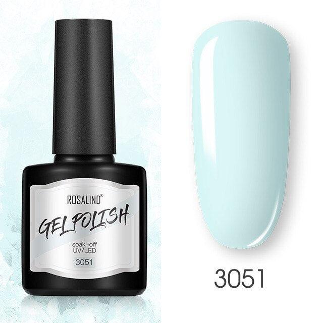 Modern Womens Glossy Colorful 8ml Nail Gel Polish Permanent UV LED  High Quality Crystal Effect Design Stevvex