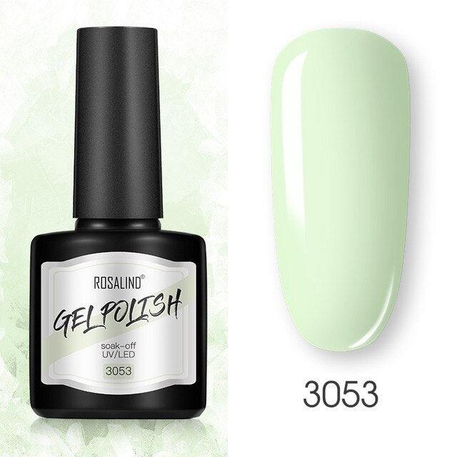 Modern Womens Glossy Colorful 8ml Nail Gel Polish Permanent UV LED  High Quality Crystal Effect Design Stevvex