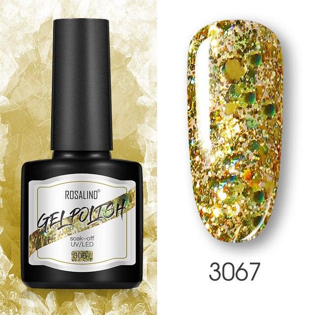 Modern Womens Glossy Colorful 8ml Nail Gel Polish Permanent UV LED  High Quality Crystal Effect Design Stevvex