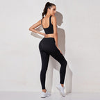 Elevate Active: Seamless High-Waist Bra & Leggings