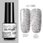 Womens UV Gel Nail Polish Set 7ml Fashion Varnish Colorful Art Manicure Luxury Nail Design For Women Stevvex