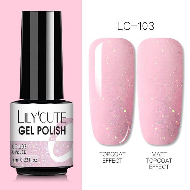 Womens UV Gel Nail Polish Set 7ml Fashion Varnish Colorful Art Manicure Luxury Nail Design For Women Stevvex