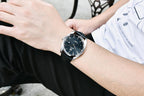 Leather Fashion Sport Men's Watches Luxury Military Quartz Analog Waterproof Men Watch Stevvex