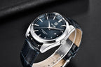Leather Fashion Sport Men's Watches Luxury Military Quartz Analog Waterproof Men Watch Stevvex