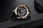 Top Luxury Fashion Mens Watches Quartz Casual Leather Design Sport Analog Waterproof Classic Wrist Watch Stevvex