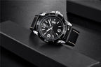 Top Luxury Fashion Mens Watches Quartz Casual Leather Design Sport Analog Waterproof Classic Wrist Watch Stevvex