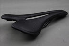 Comfort Wide Bicycle Seat Carbon Fiber Bike Saddle Seat Cycling Carbon Fiber Bike Seat Saddle Ultra-Light Mountain Bicycle Road Bike Saddle Replacement Accessory Comfortable Cushion With Rail Mountain Road Bicycle Stevvex