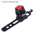 Bicycle Rear Light Bike Warning Lamp USB Charge Red White Light Color Safety Headlight Bike Tail Light Rechargeable Ultra Bright Bike Rear Light USB Rechargeable Bike LED Light Stevvex