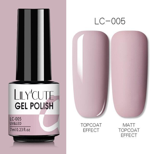 Womens UV Gel Nail Polish Set 7ml Fashion Varnish Colorful Art Manicure Luxury Nail Design For Women Stevvex