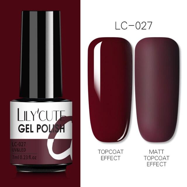 Womens UV Gel Nail Polish Set 7ml Fashion Varnish Colorful Art Manicure Luxury Nail Design For Women Stevvex