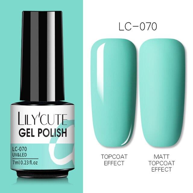 Womens UV Gel Nail Polish Set 7ml Fashion Varnish Colorful Art Manicure Luxury Nail Design For Women Stevvex