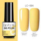 Womens UV Gel Nail Polish Set 7ml Fashion Varnish Colorful Art Manicure Luxury Nail Design For Women Stevvex