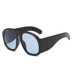 Fashionable & Luxury Round Shape Sunglasses For Men & Women & Designer Oversized & Attractive Personality Colorful Frames Unique Glasses In Retro Style Sunglasses Stevvex