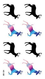 Luxury Head Deer Waterproof Temporary Stickers Tattoo Modern Colorful Tatoo For Women Men Stevvex