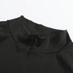 ZipFlex Seamless Black Women's Yoga Set - SJB-DIAMOND ELITES