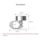 7/8" Universal Motorcycle Handlebar Watch Bike Hand Grip Bar Mount Dial Clock Motorcycle Handlebar Watch  Mount Clock Glow Mount Clock Dial Watch Fit  Waterproof For Scooter Bicycle Motor ATV Stevvex