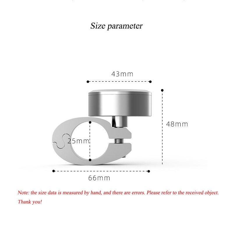 7/8" Universal Motorcycle Handlebar Watch Bike Hand Grip Bar Mount Dial Clock Motorcycle Handlebar Watch  Mount Clock Glow Mount Clock Dial Watch Fit  Waterproof For Scooter Bicycle Motor ATV Stevvex