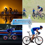 32 Pattern Bike Light Bicycle Wheel Light Double Display Flash 32 RGB LED Light Bicycle Spoke Lamp Night Riding Spoke Light For Men Present Super Bright Auto Off LED Cycling Bicycle Light Stevvex