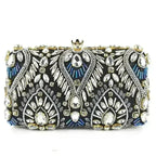 Diamond Rhinestone Clutch - Luxury Evening Minaudière | Femstylo