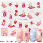 Nail Watermark Decals Sexy lips Middle finger Sexy girl Water Transfer Slider Russia Words Manicure Tattoos Sliders For Manicure Women Kids Girls Manicure Decoration Nail Art Supplies 3D Self-Adhesive Nail Decals Designer Nail Stickers for Acrylic Nails Stevvex