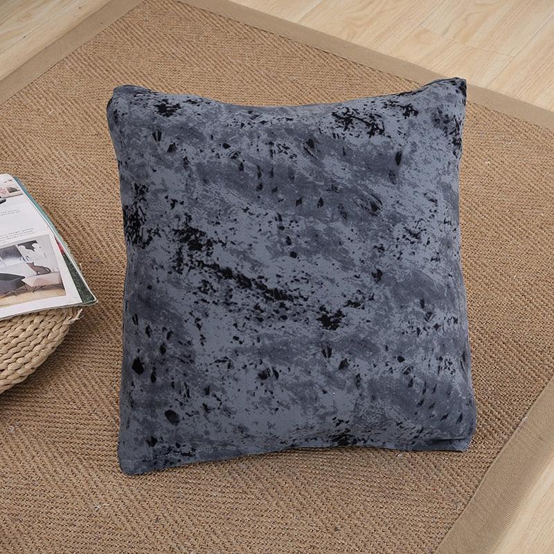 Modern Floral Pillow Cover Matching Sofa Pillowcases Decorative Cushion Covers For Couch Sofa Home Office Throw Pillow Covers Modern Pretty White Floral Hand Couch Sofa Decorative Pillow Cases Cushion Home Decor 2 pieces 45*45cm Stevvex