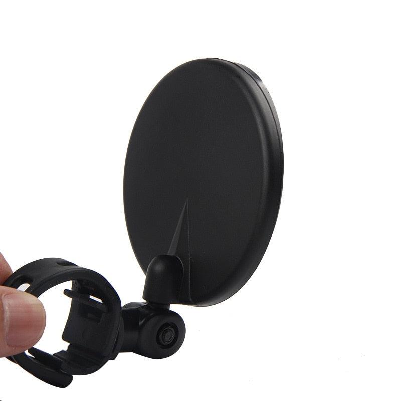 Universal Bike Mirror Rotate Wide Angle Bicycle Rearview Mirror Handlebar Back Sight Reflector Road Bike Safe Rearview Mirror Bicycle Wide Angle Rear View Safe Mirrors Adjustable Rotatable Design Stevvex